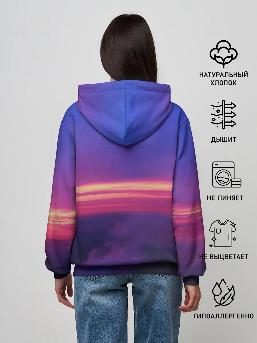 Женское худи / Dusk Sky Horse