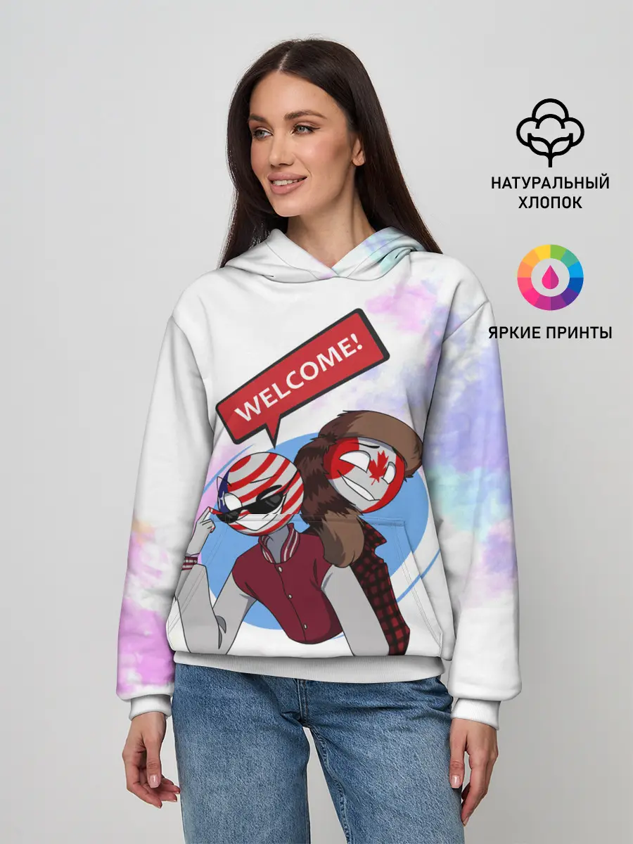 Женское худи / Country Humans