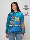 Женское худи / Minecraft / Майнкрафт
