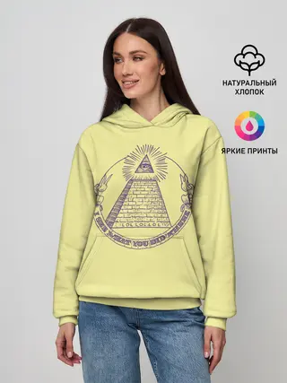 Женское худи / Всевидящее око