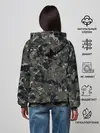 Женское худи / Камуфляж с кабаном