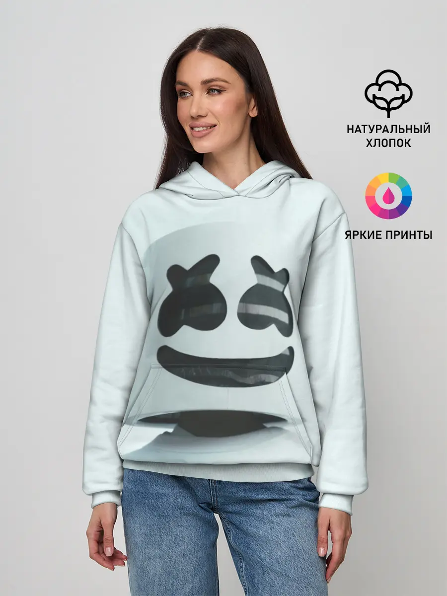 Женское худи / MARSHMELLO | МАРШМЕЛЛО