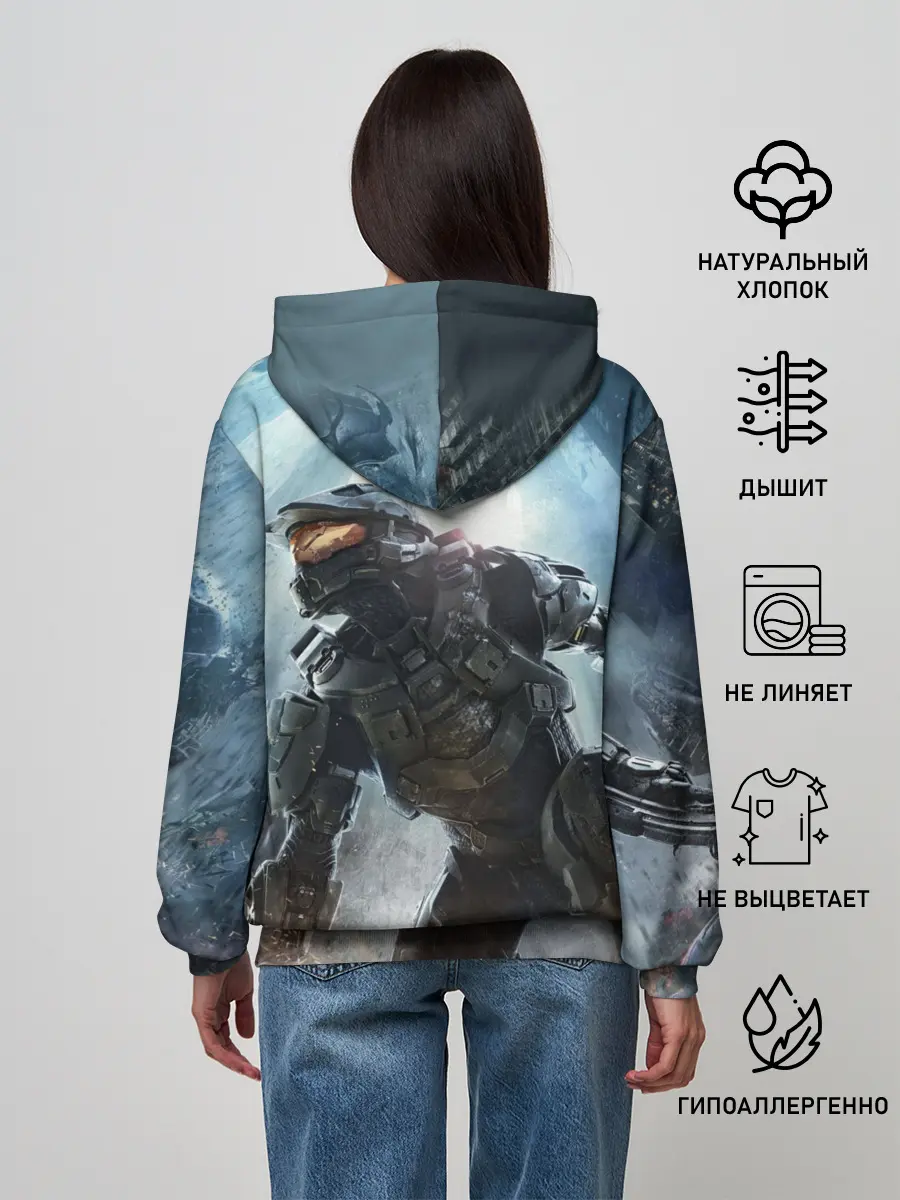 Женское худи / Halo