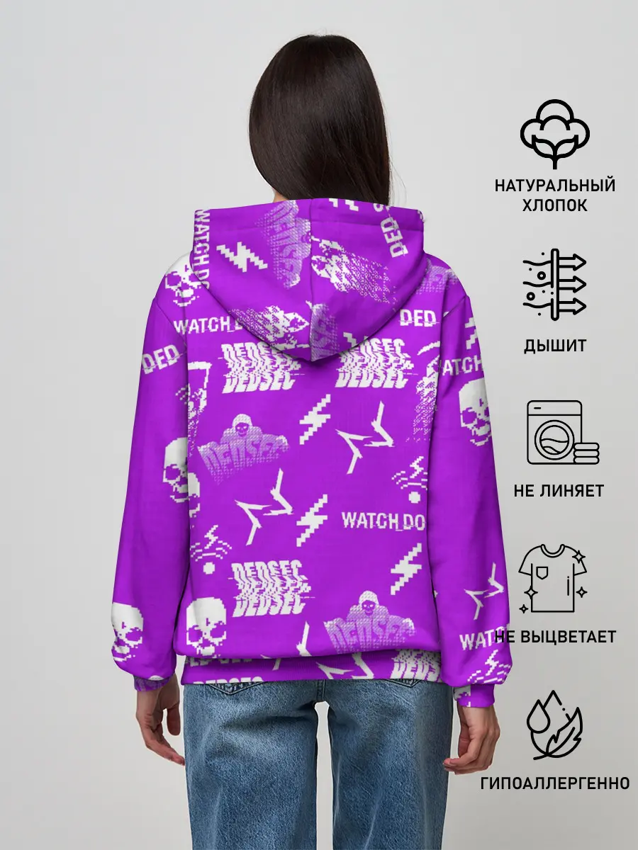 Женское худи / WATCH DOGS 2