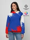Женское худи / РОССИЯ ТРИКОЛОР