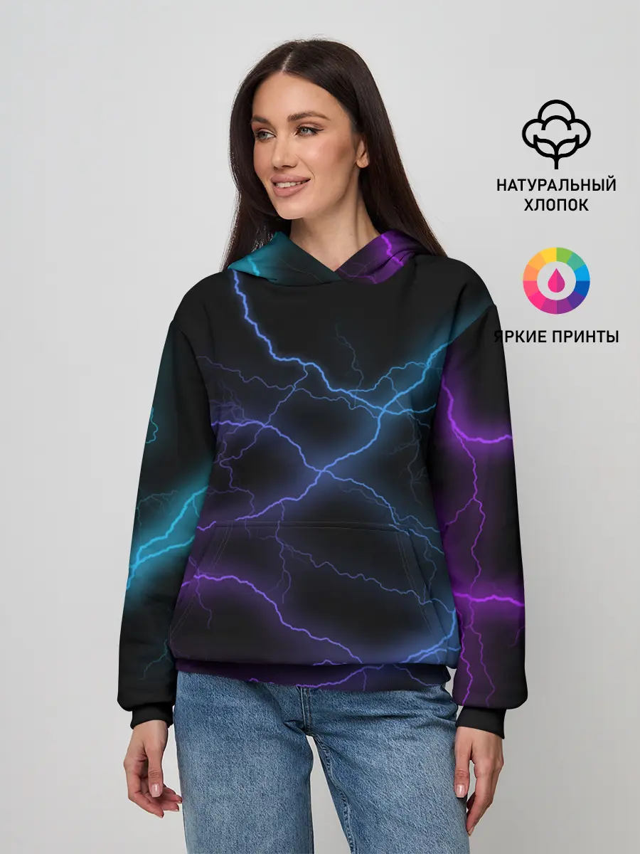 Женское худи / МОЛНИЯ