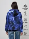 Женское худи / МОЛНИЯ NEON