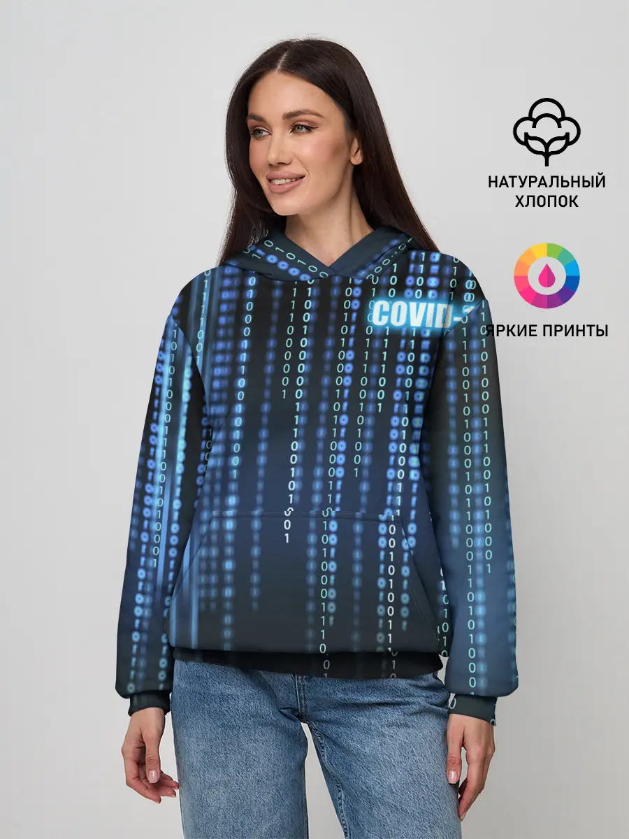 Женское худи / Covid-19