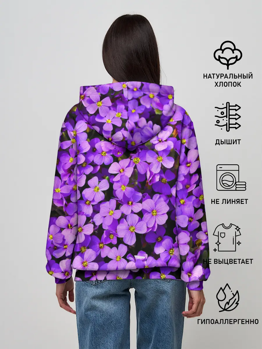 Женское худи / Сирень