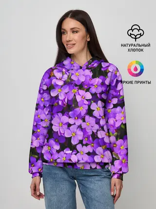 Женское худи / Сирень