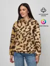 Женское худи / Леопард