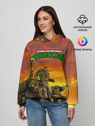 Женское худи / Черепашки - ниндзя