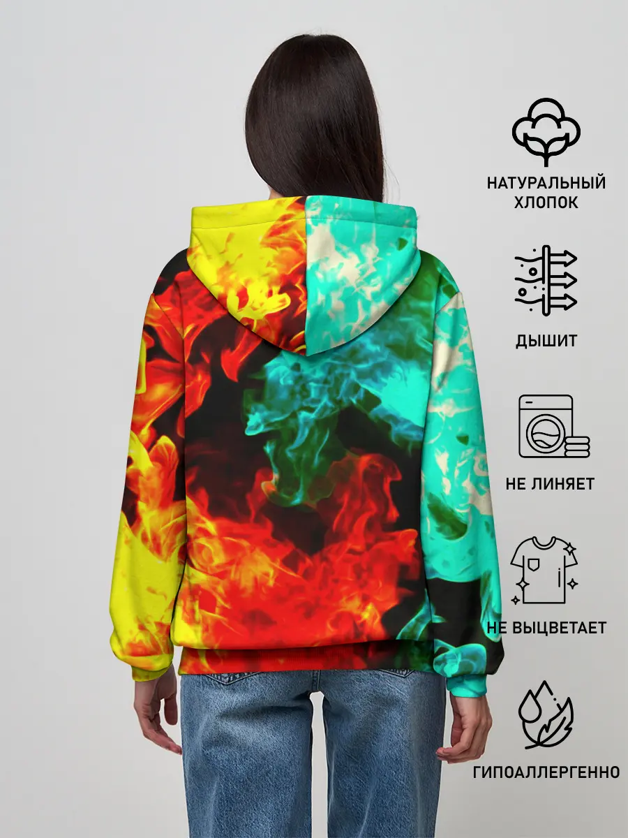 Женское худи / БИТВА ОГНЕЙ