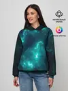 Женское худи / НЕОНОВЫЙ КОСМОС | NEON SPACE