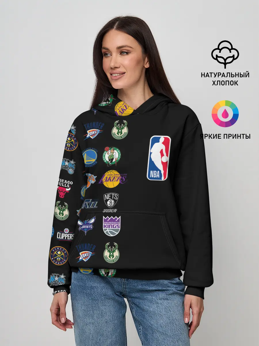 Женское худи / NBA