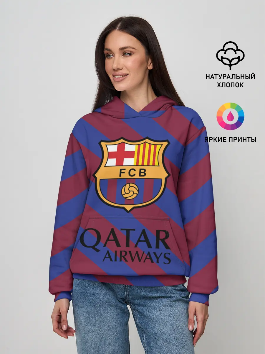 Женское худи / Barcelona