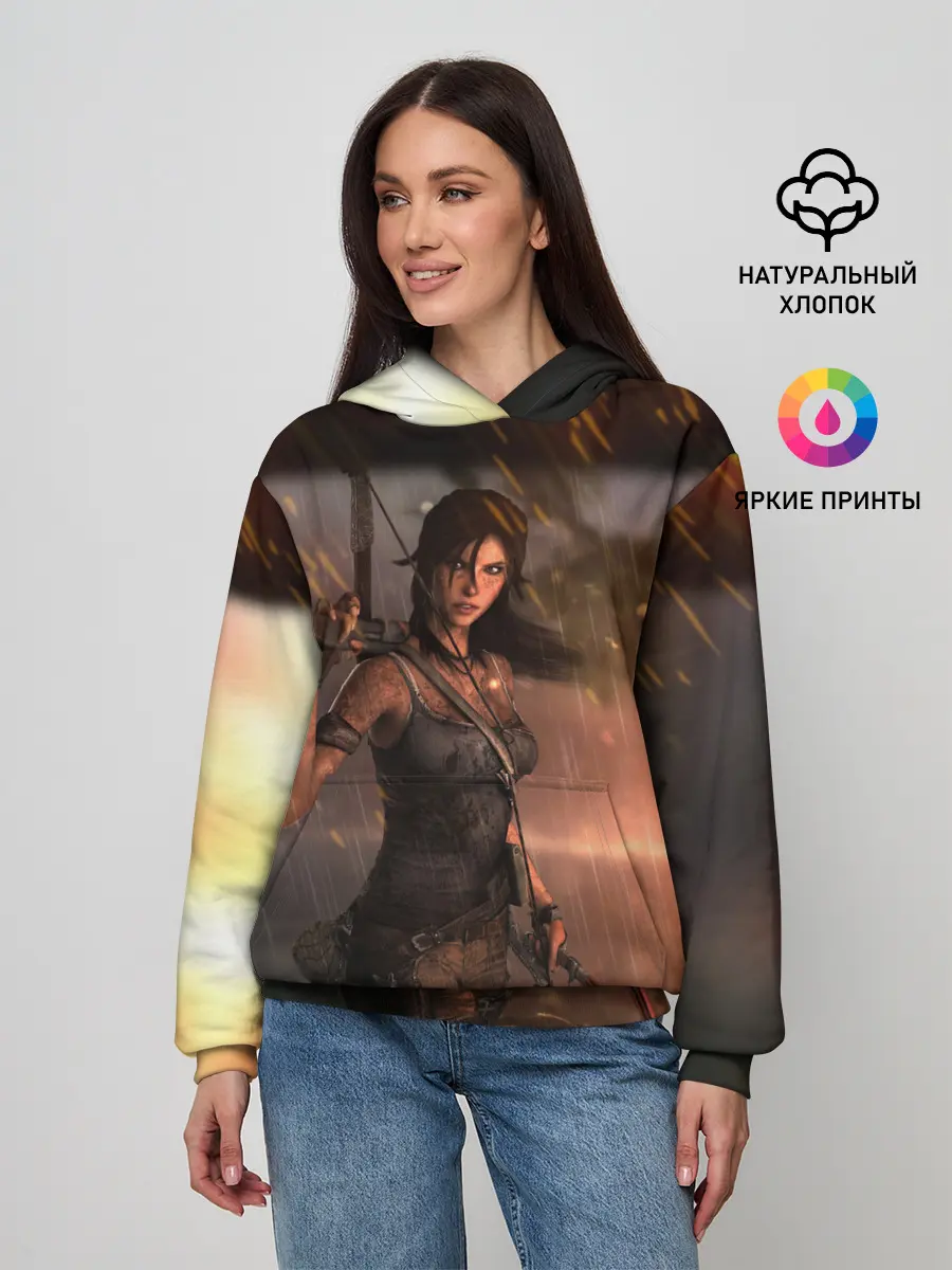 Женское худи / TOMB RAIDER