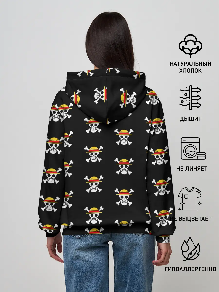Женское худи / паттерн One Piece