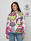 Женское худи / МУДРЫЕ СОВЫ | WISE OWLS