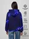 Женское худи / СИНИЕ МОЛНИИ