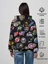 Женское худи / NBA PATTERN