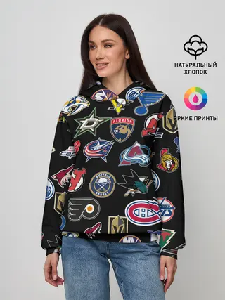 Женское худи / NBA PATTERN
