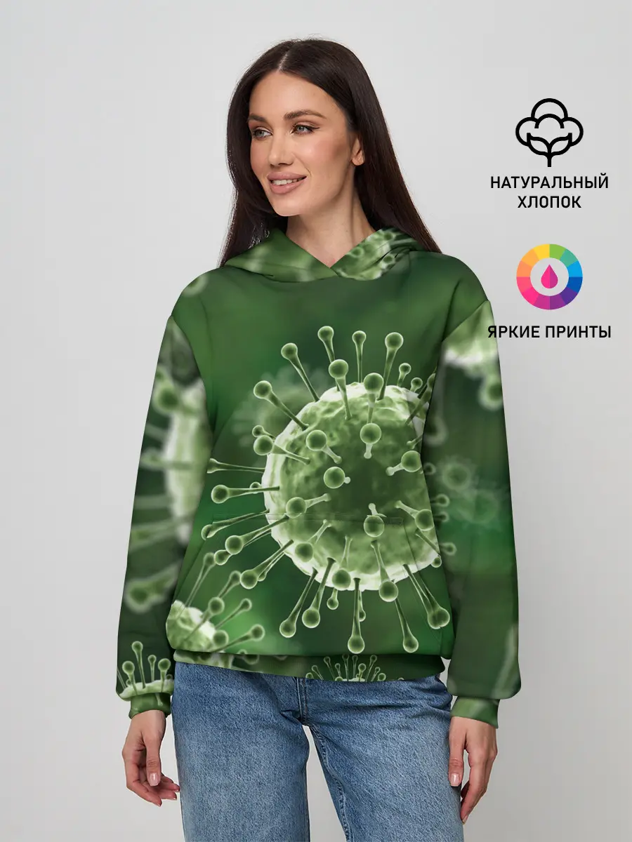 Женское худи / COVID-19