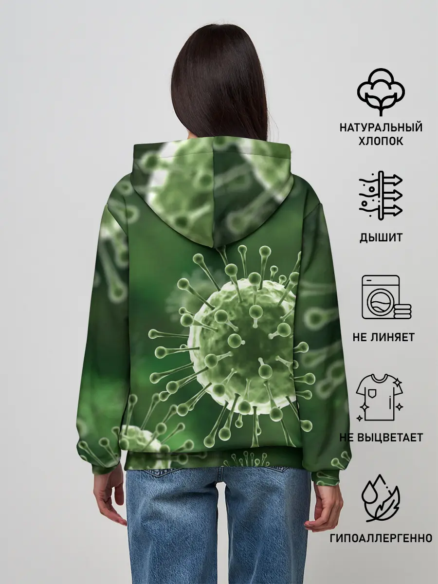 Женское худи / COVID-19