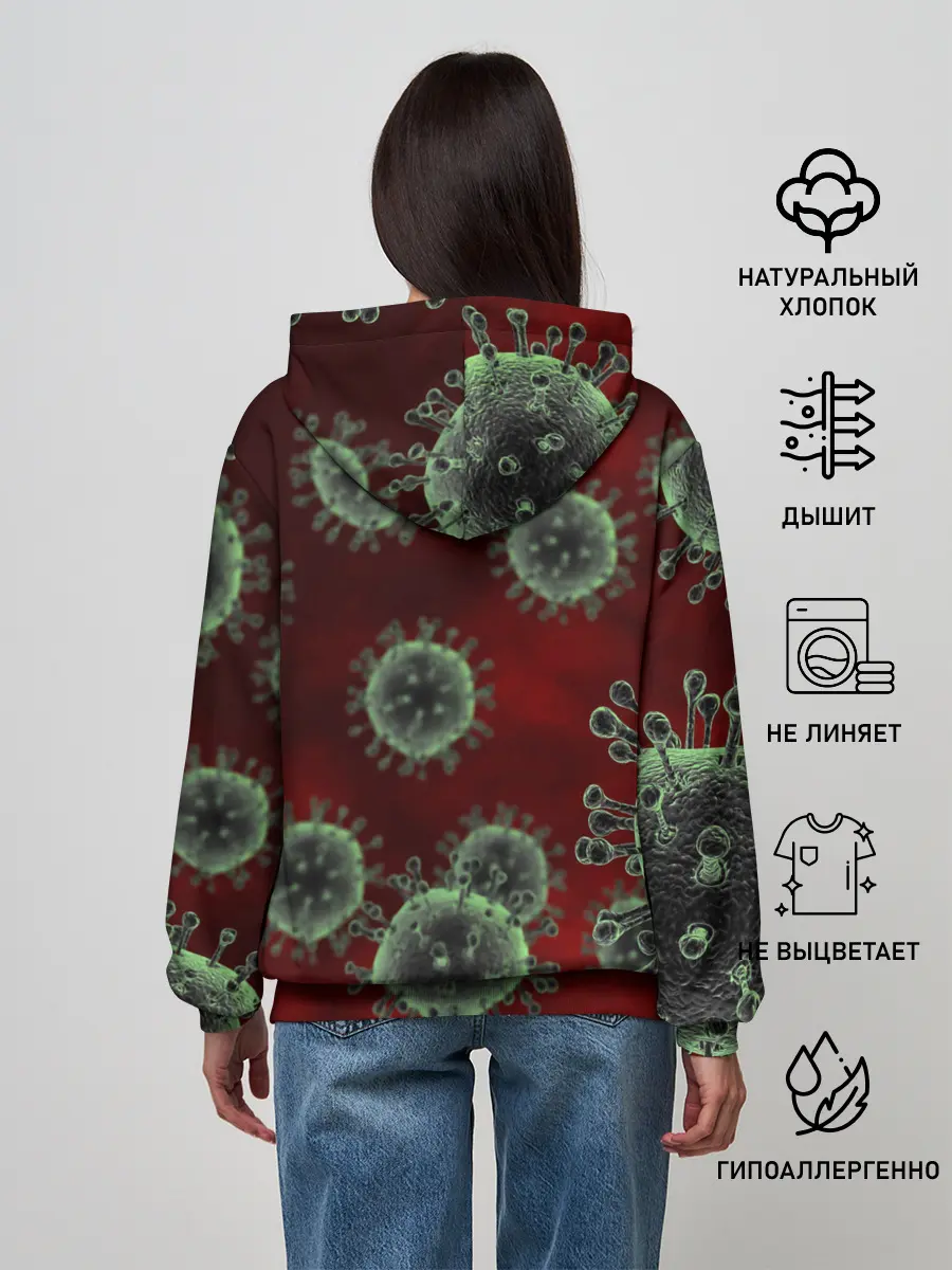 Женское худи / COVID-19