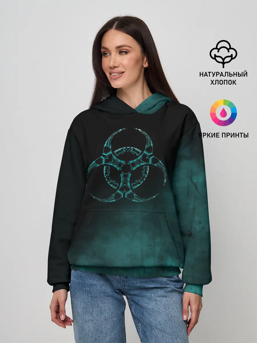 Женское худи / Biohazard