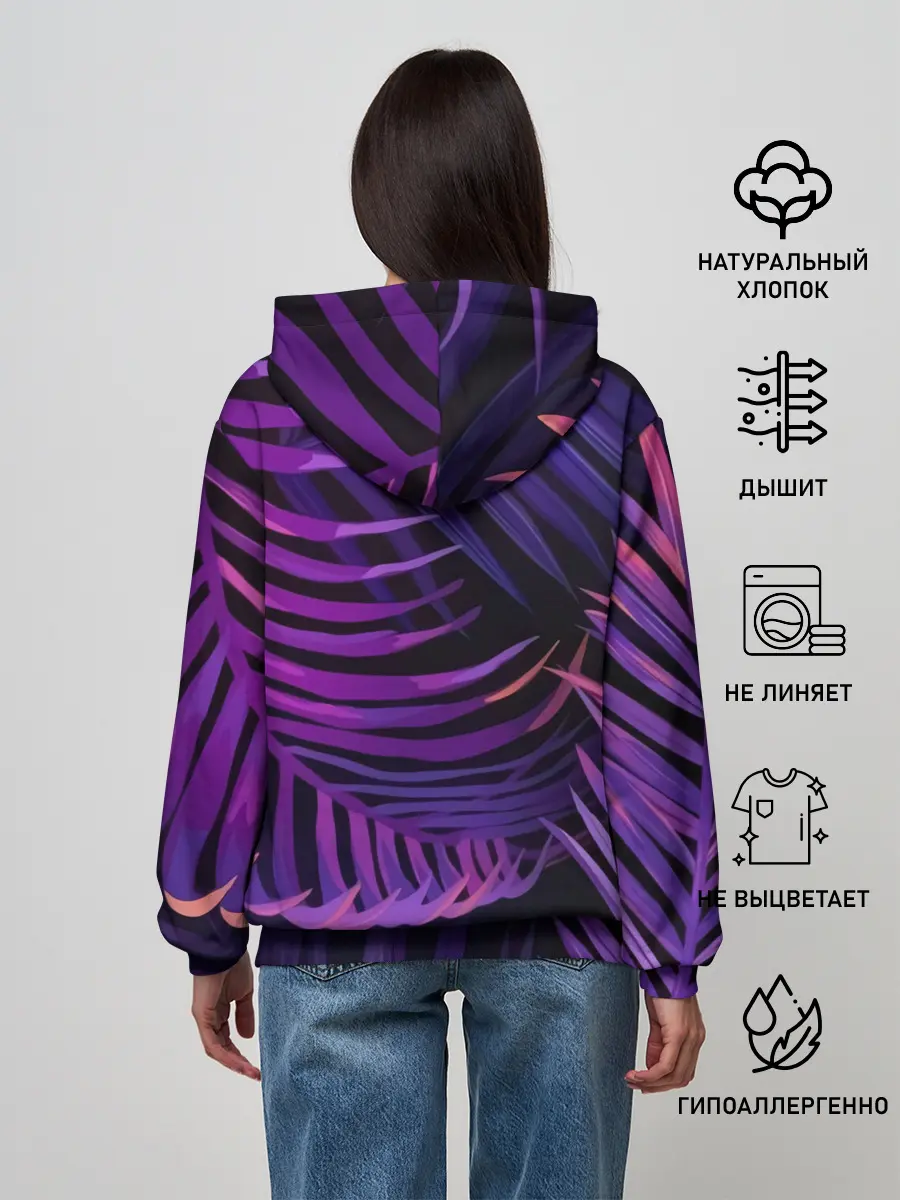 Женское худи / Тропики