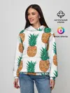 Женское худи / Ананасовый арт