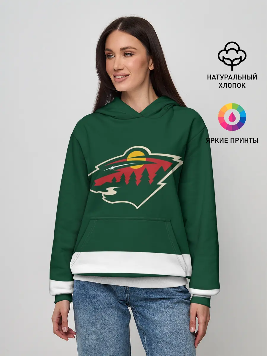 Женское худи / Миннесота Уайлд