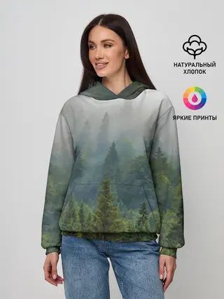 Женское худи / Лес