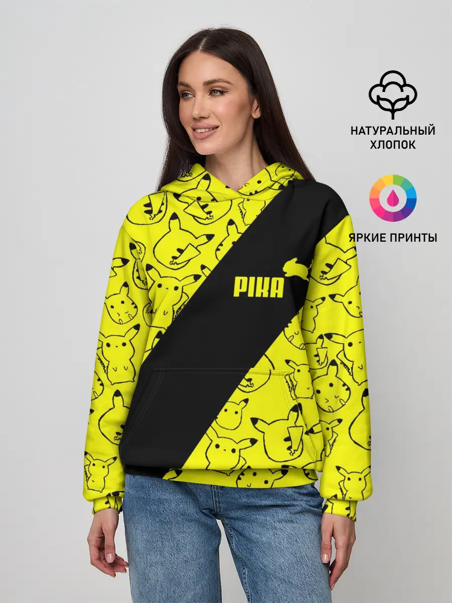 Женское худи / Пикачу