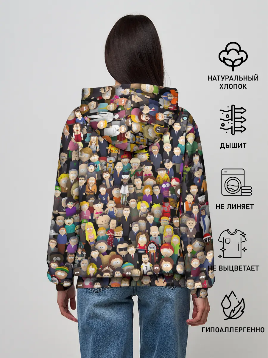 Женское худи / Персонажи South Park