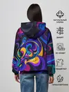 Женское худи / ABSTRACT COLOR
