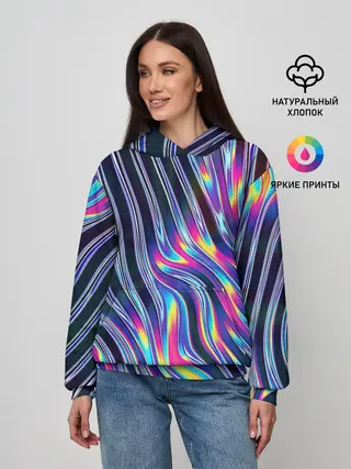 Женское худи / DIGITAL ABSTRACT