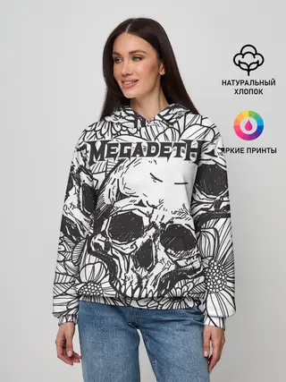 Женское худи / Megadeth