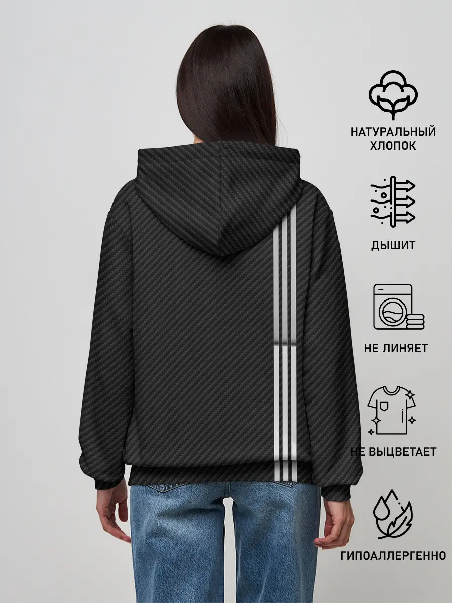 Женское худи / Mercedes Carbon