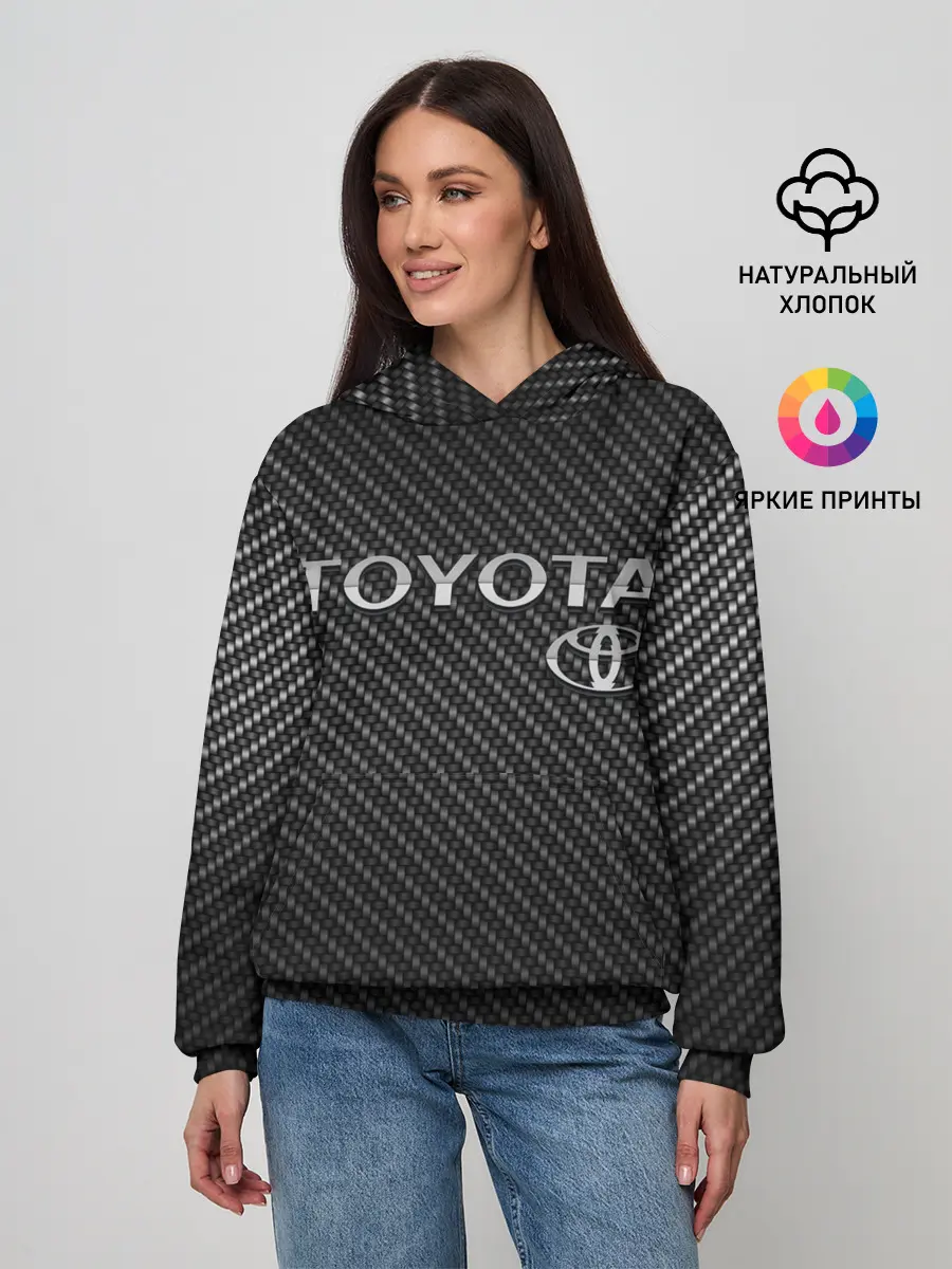 Женское худи / TOYOTA CARBON