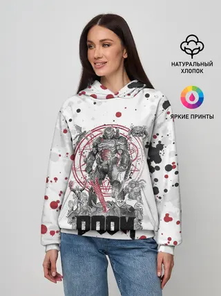 Женское худи / Doom