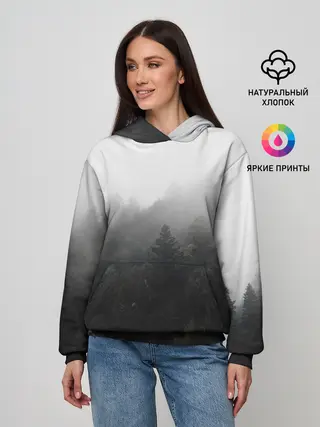Женское худи / Лес