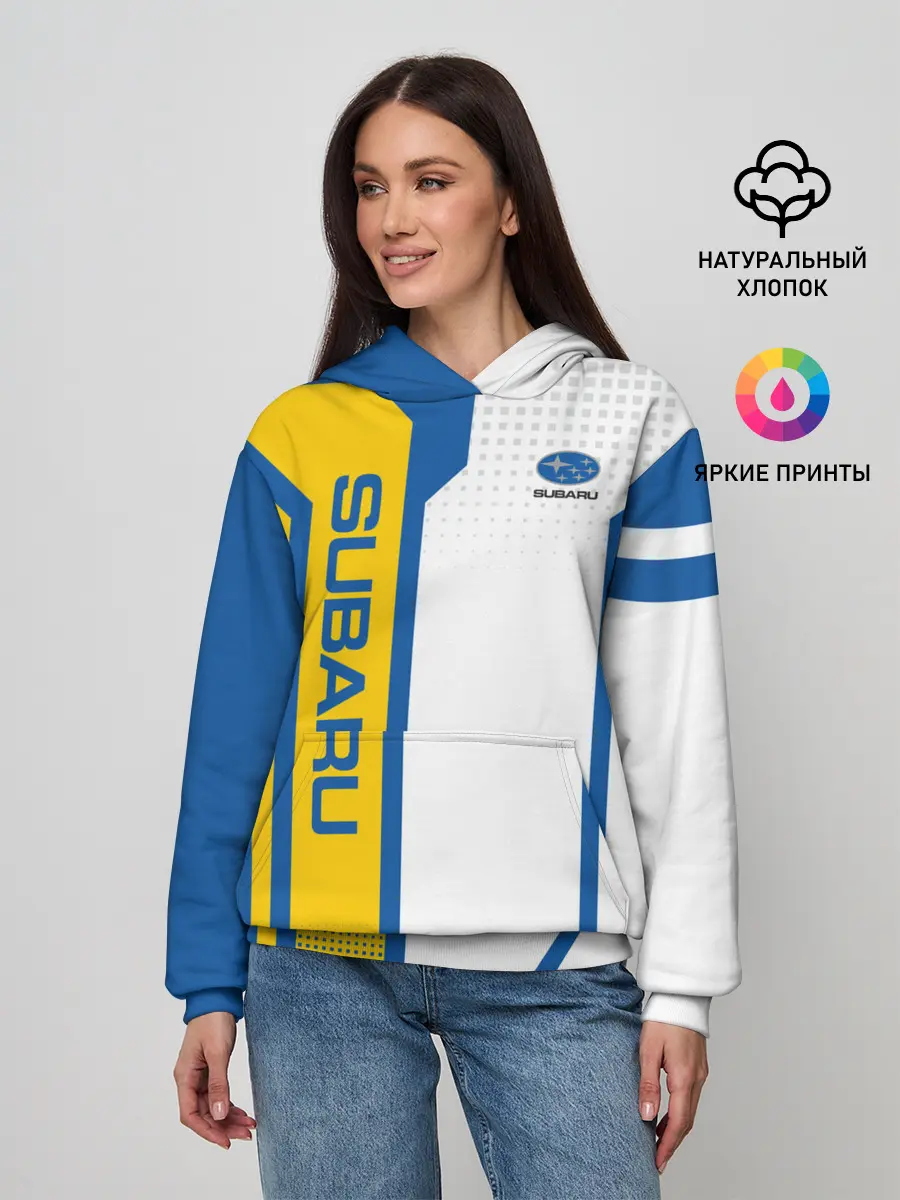 Женское худи / Subaru Driver team