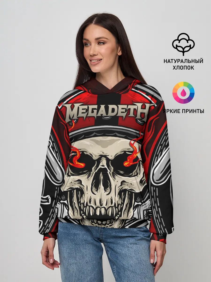 Женское худи / Megadeth