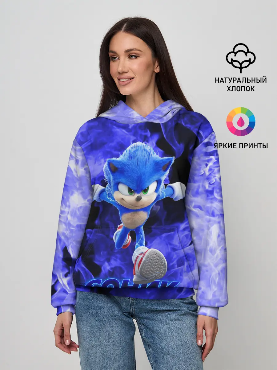 Женское худи / SONIC