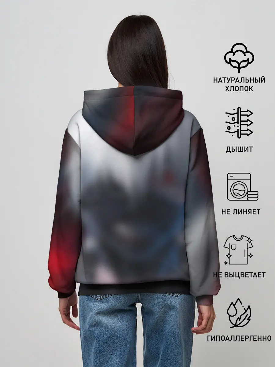 Женское худи / TOKYO GHOUL | ТОКИЙСКИЙ ГУЛЬ