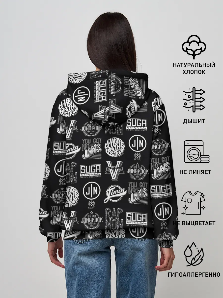 Женское худи / BTS