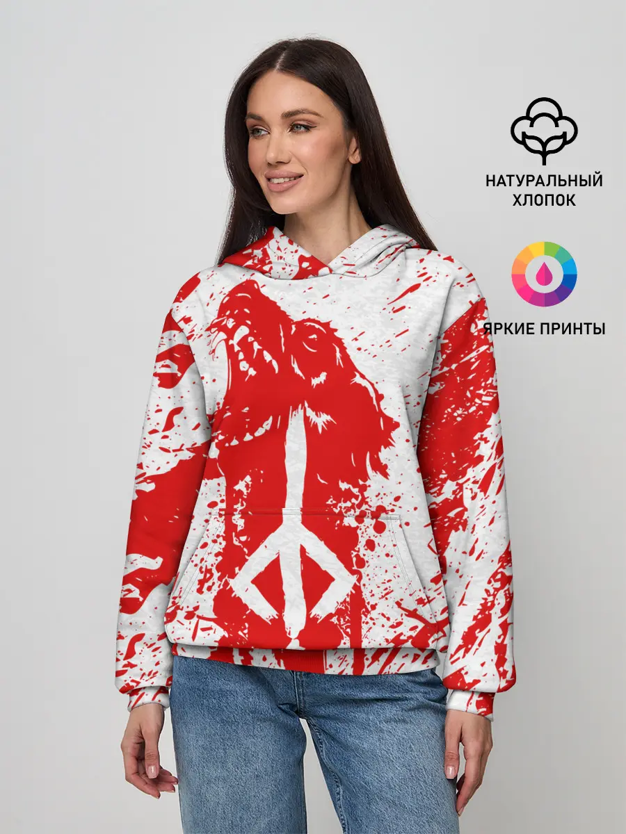 Женское худи / BLOODBORNE