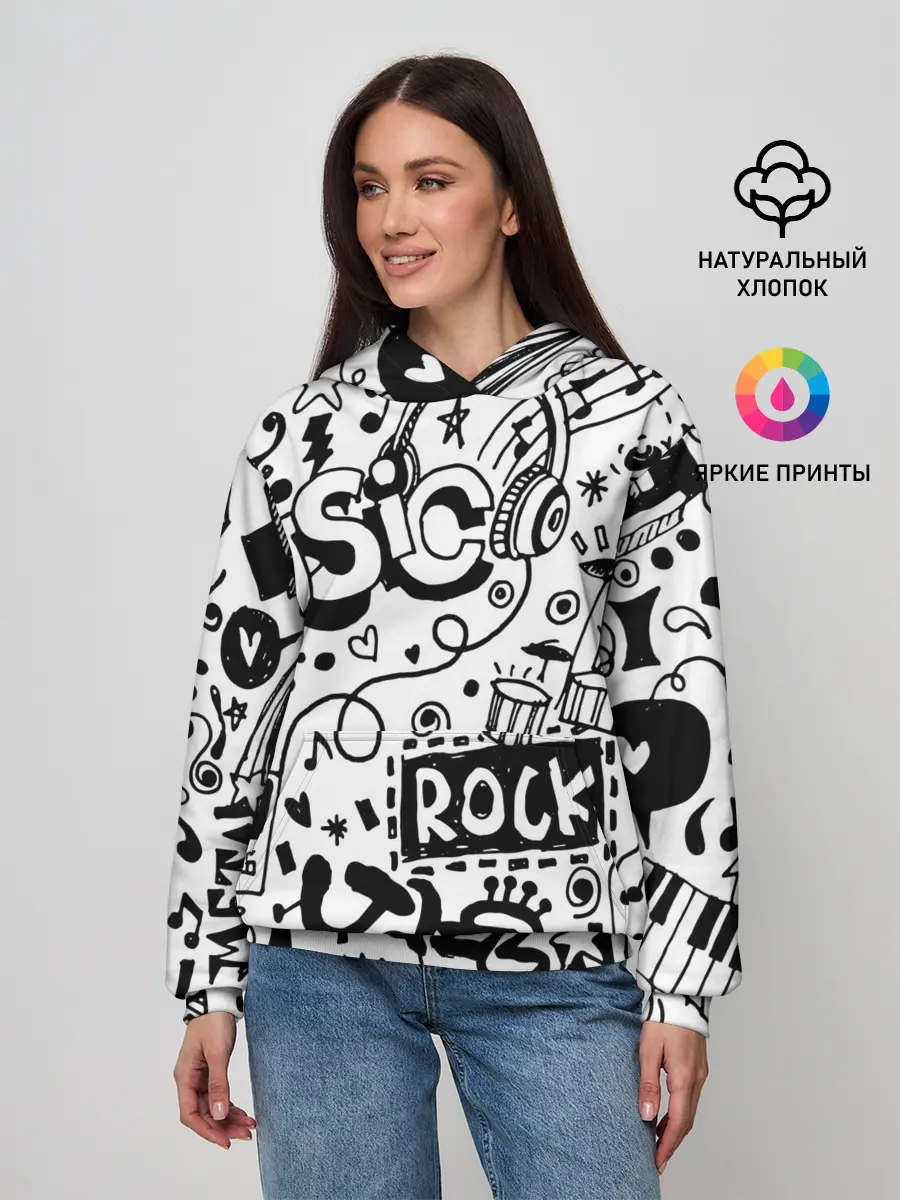 Женское худи / Rock